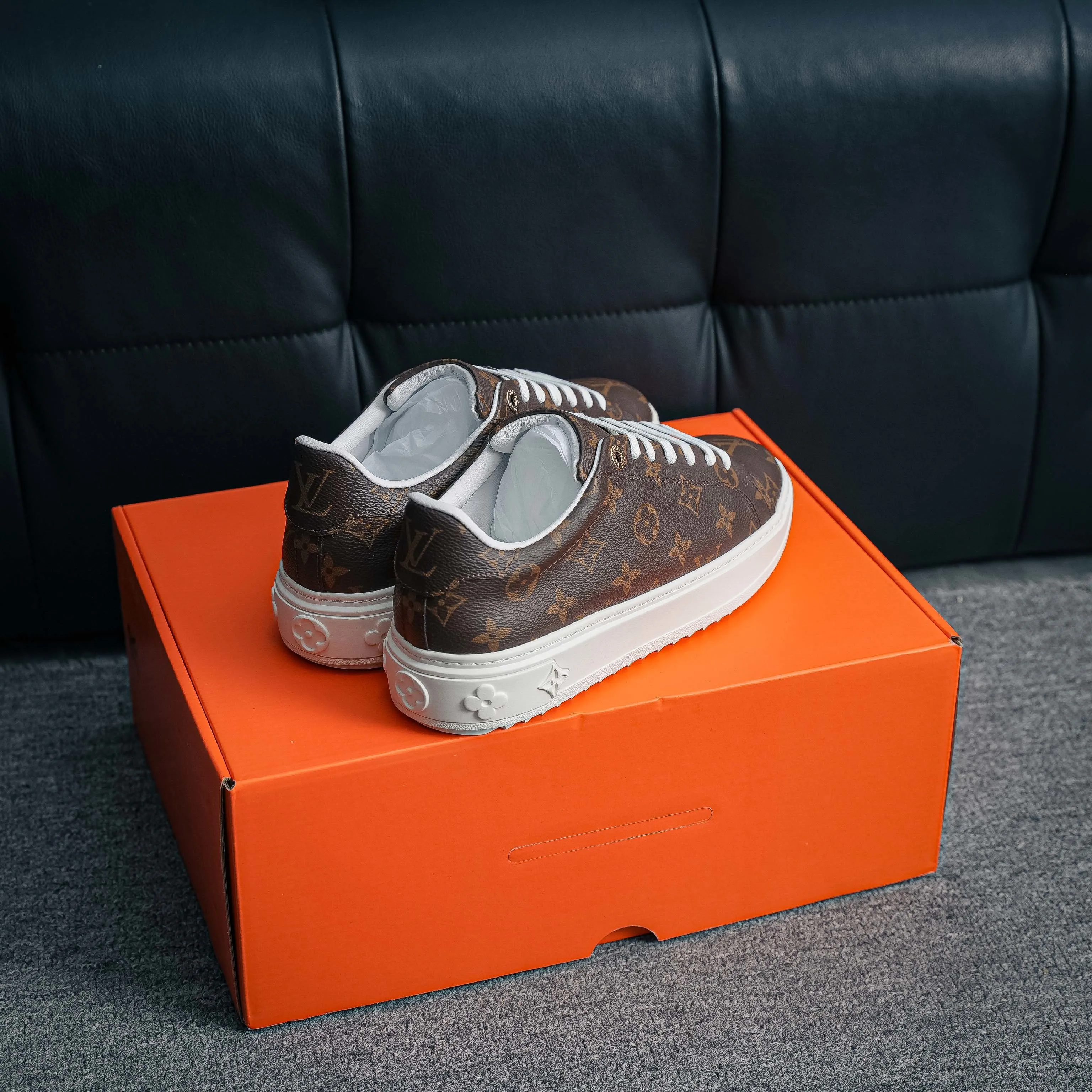 YS Premium Louis Vuitton New Arrival Series LV Time Out Shoes｜ ✦ Shoes ： 、 、 ✦ Classic Monogram ：
